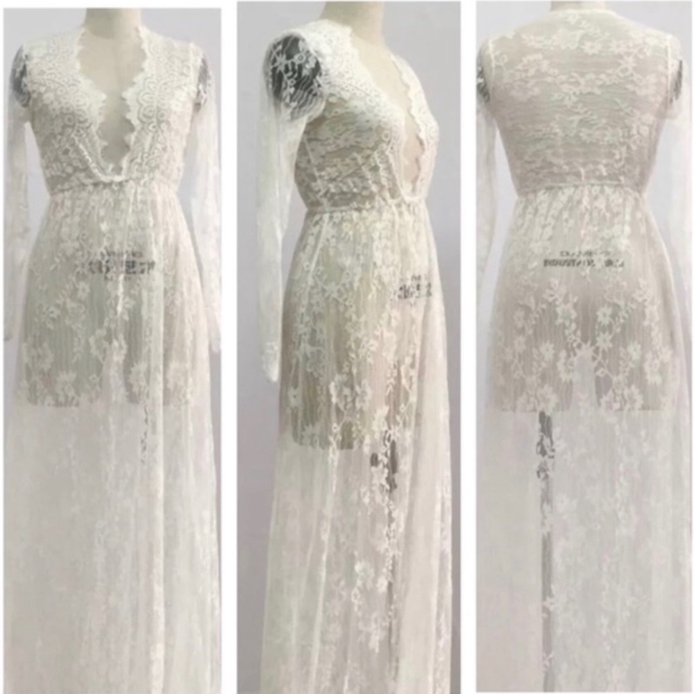 White Lace Dress